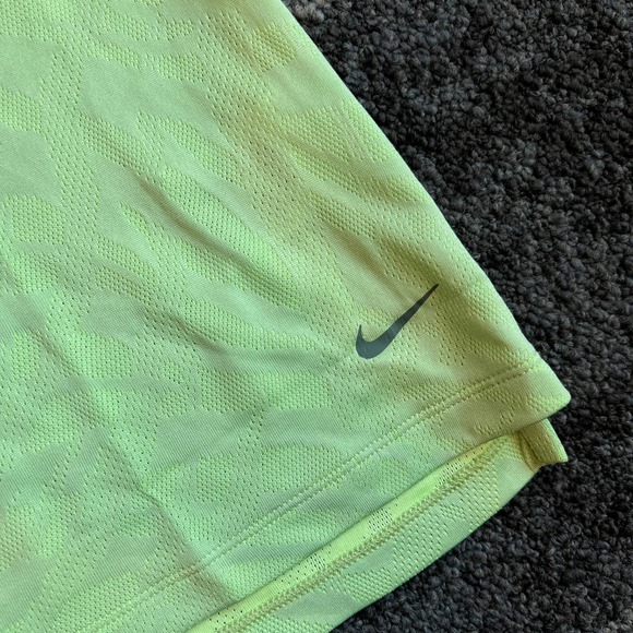 Nike Dri-FIT Victory Jacquard Print Sleeveless Golf Polo Shirt NEW XL - Picture 2 of 5